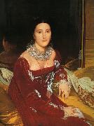 Jean-Auguste Dominique Ingres Mme.De Senonnes china oil painting reproduction